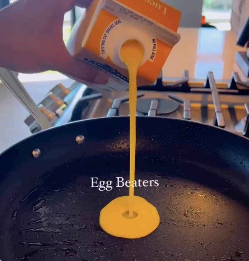 step 2 spam musubi egg beaters